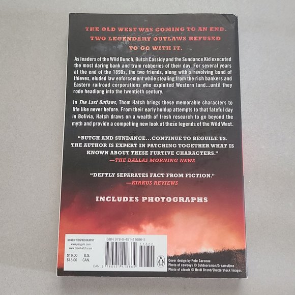 ⭐️3/$12⭐️The Last Outlaws:The Lives and Legends of Butch Cassidy & the Sundance - Picture 3 of 4